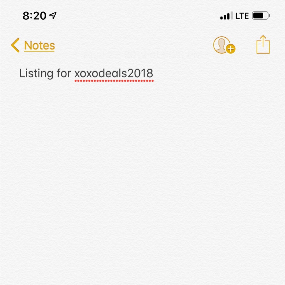 Listing for xoxodeals2018